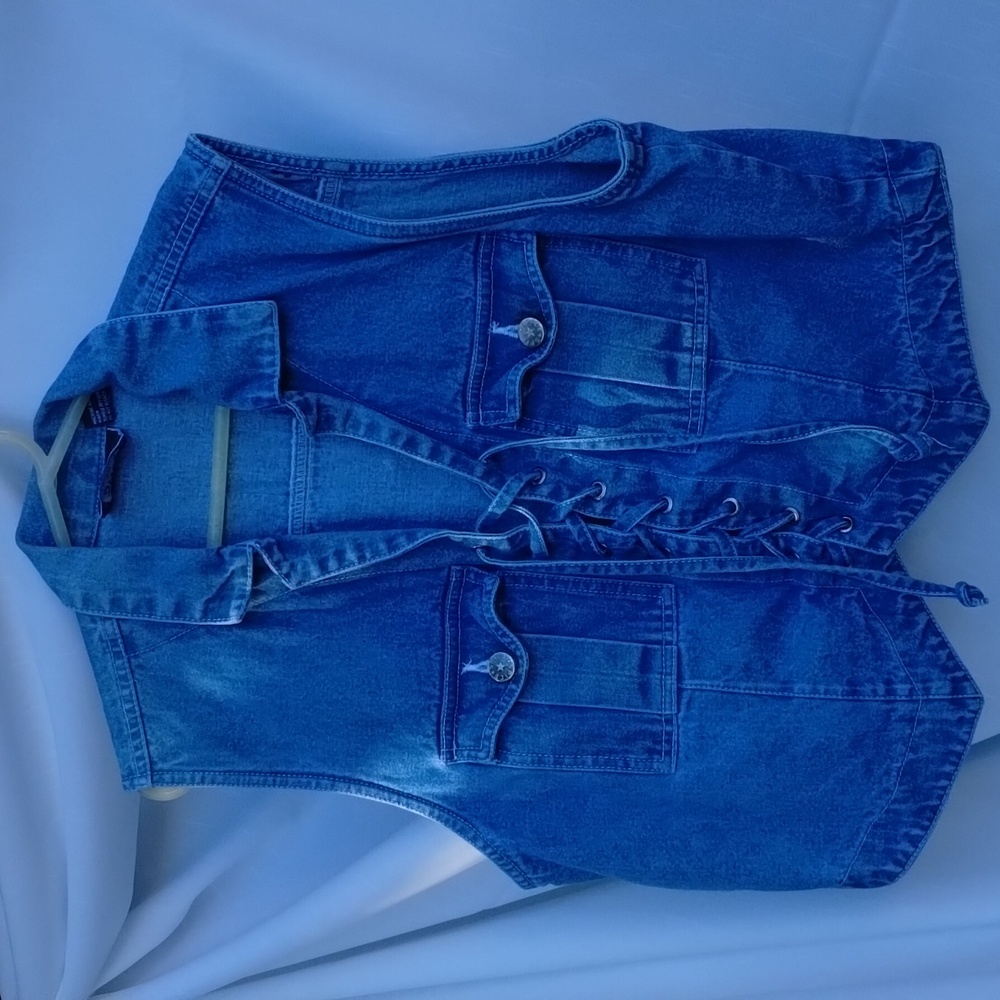 Denim vest